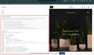 squarespace purchase data layer order status page setup
