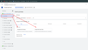 Bigcommerce Purchase tracking varifing
