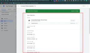 google consent mode v2 testing using tag assistant and gtm preview