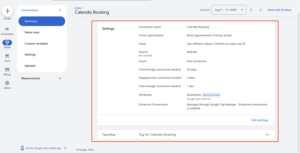 Google Ads Conversion Goal