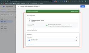 Google Ads Conversion Tag 2