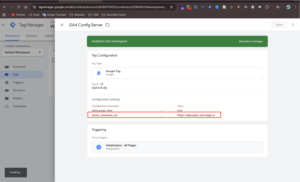 GTM web to Server data sending