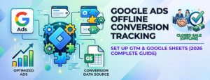 Offline Conversion Tracking for Google Ads with GTM & Google Sheets (Step-by-Step 2026), offline conversion tracking google ads,offline conversion tracking setup, offline conversion tracking google ads setup, offline conversion tracking with gtm, upload offline conversions google ads, track offline conversions google ads, gclid offline conversion tracking, gtm offline conversion tracking setup, google ads offline conversion import google sheets, google ads offline conversions template, google ads offline conversion tracking gtm, google ads offline conversion tracking google sheets, google ads offline conversion import, google ads conversion tracking gtm, google ads offline conversions setup guide, google ads crm offline conversion tracking, google ads lead tracking offline conversions, google ads conversion upload sheet, google ads enhanced offline conversions, google ads click id tracking offline, google ads attribution offline conversions