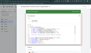 Send Data to Google Sheets