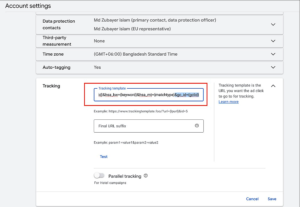 custom query parameter zc_id google ads safari gclid tracking fix