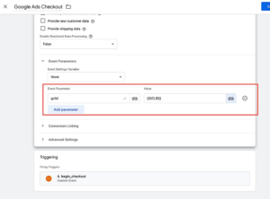 ga4 event tag sending gclid to server gtm client