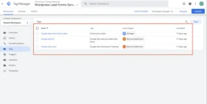 Google Ads Conversion Setup in SGTM