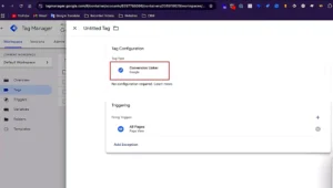 Conversion Linker Tag