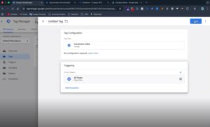 Conversion Linker Tag