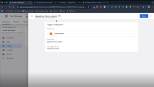 Custom Event Trigger
