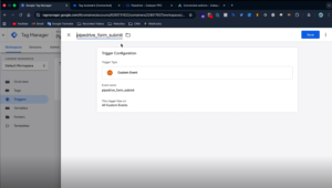 Custom Event Trigger