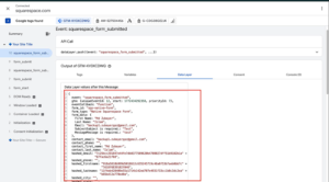 Data Layer Event Verification