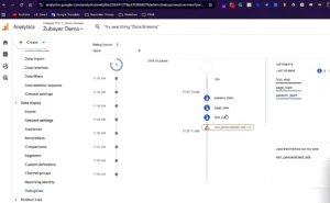 DebugView Booking Event