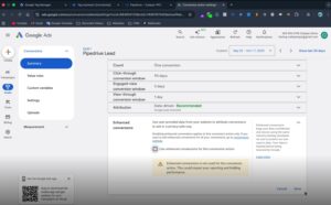 Enhanced Conversion Disabled
