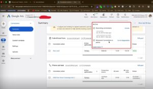 Enhanced Conversion Status