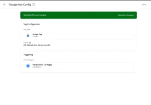Google Tag setup in GTM firing on all pages for Unbounce landing page tracking