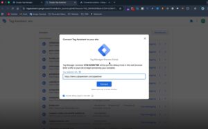 GTM Preview Connected