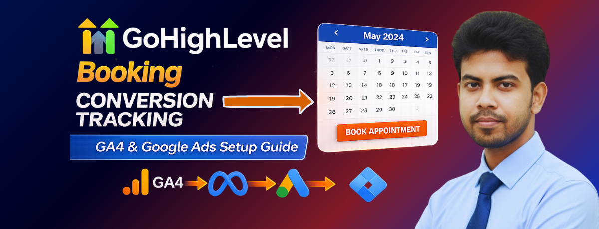 GoHighLevel Booking Conversion Tracking with GTM (GA4 & Google Ads Setup Guide)