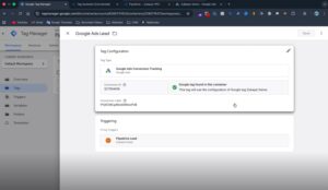 Google Ads Conversion Tag