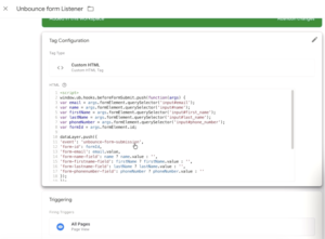 Unbounce Form Listener