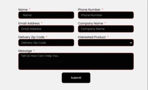 Website Contact form