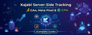 Kajabi Server-Side Tracking — GA4, Meta Pixel & GTM Setup Guide (2026), Kajabi server-side tracking, Kajabi server-side tracking GA4 Meta Pixel GTM, Kajabi server-side tracking setup, Kajabi Meta Pixel not tracking iOS users, hire Kajabi tracking specialist, Kajabi Meta Conversions API setup GTM, Kajabi GA4 conversion tracking not working, how to set up GA4 on Kajabi with GTM, Kajabi Google Ads conversion tracking GTM, Kajabi tracking data missing Meta Ads, Kajabi GTM server container Stape setup, Kajabi Meta CAPI event deduplication, Kajabi course creator conversion tracking 2026, Kajabi Meta Pixel purchase event not firing, Kajabi server-side tracking Stape first-party cookie, Kajabi Google Tag Manager installation guide, best tracking solution for Kajabi 2026, Kajabi event match quality Meta Ads improvement, Kajabi Meta Advantage+ conversion signal fix, Kajabi GA4 Data Layer custom script setup, Kajabi iOS tracking privacy fix server-side, Kajabi Meta Pixel CAPI hybrid tracking setup